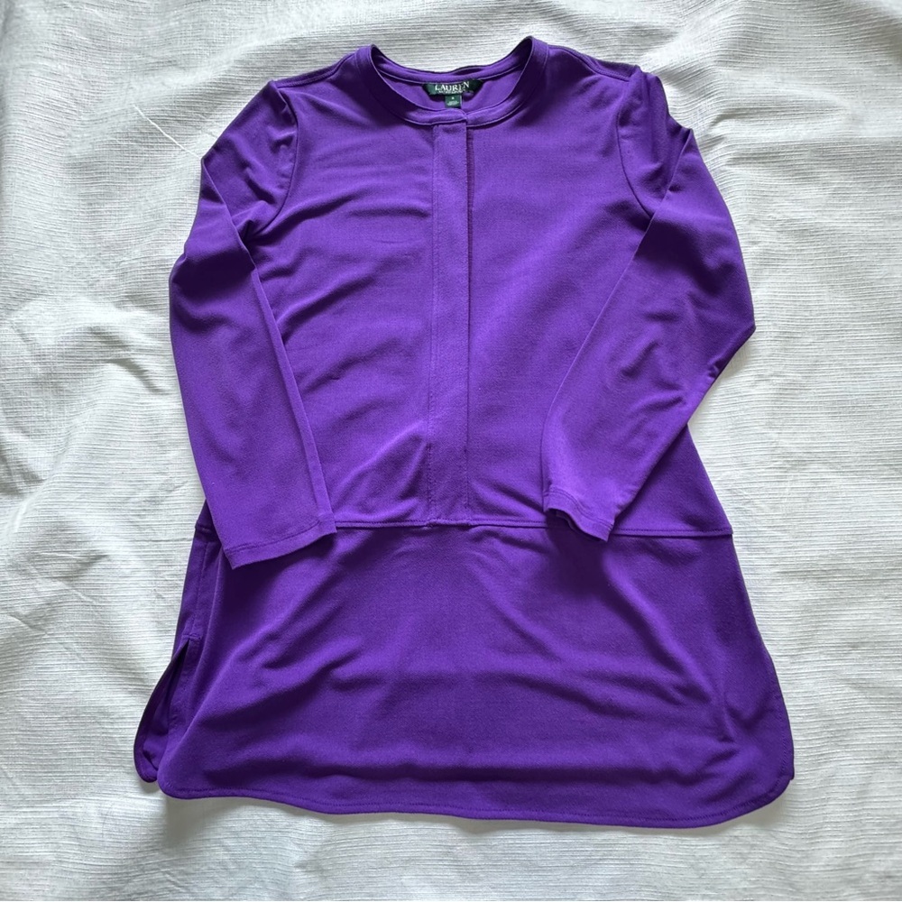 Ralph Lauren Purple Tunic Top